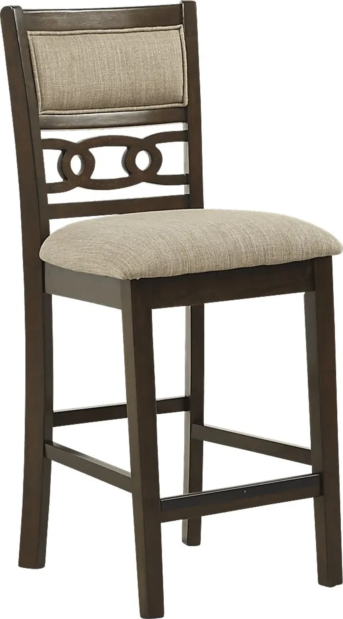 Brookgate Brown Cherry 5 Pc Round Counter Height Dining Set