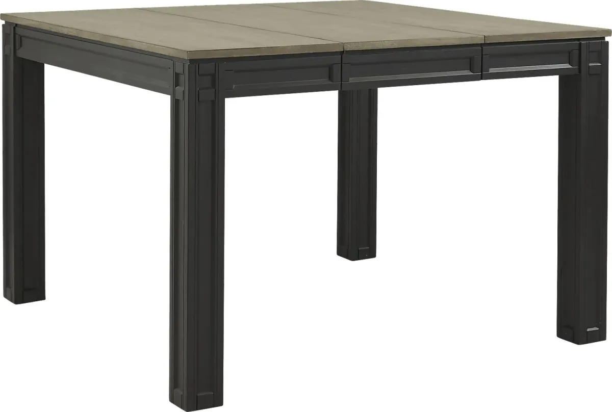 Adelson Black Counter Height Dining Table