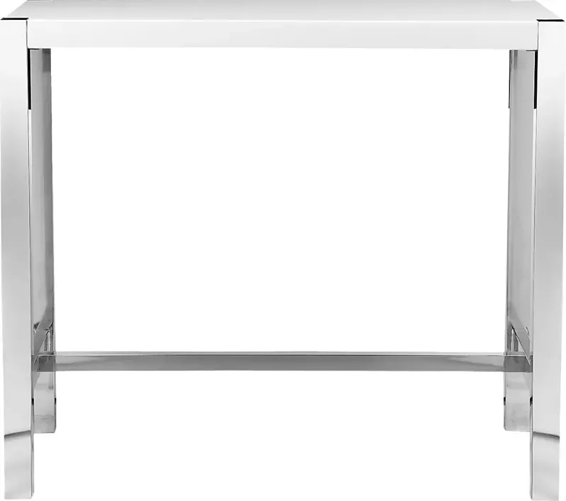 Valmarie White Bar Height Dining Table