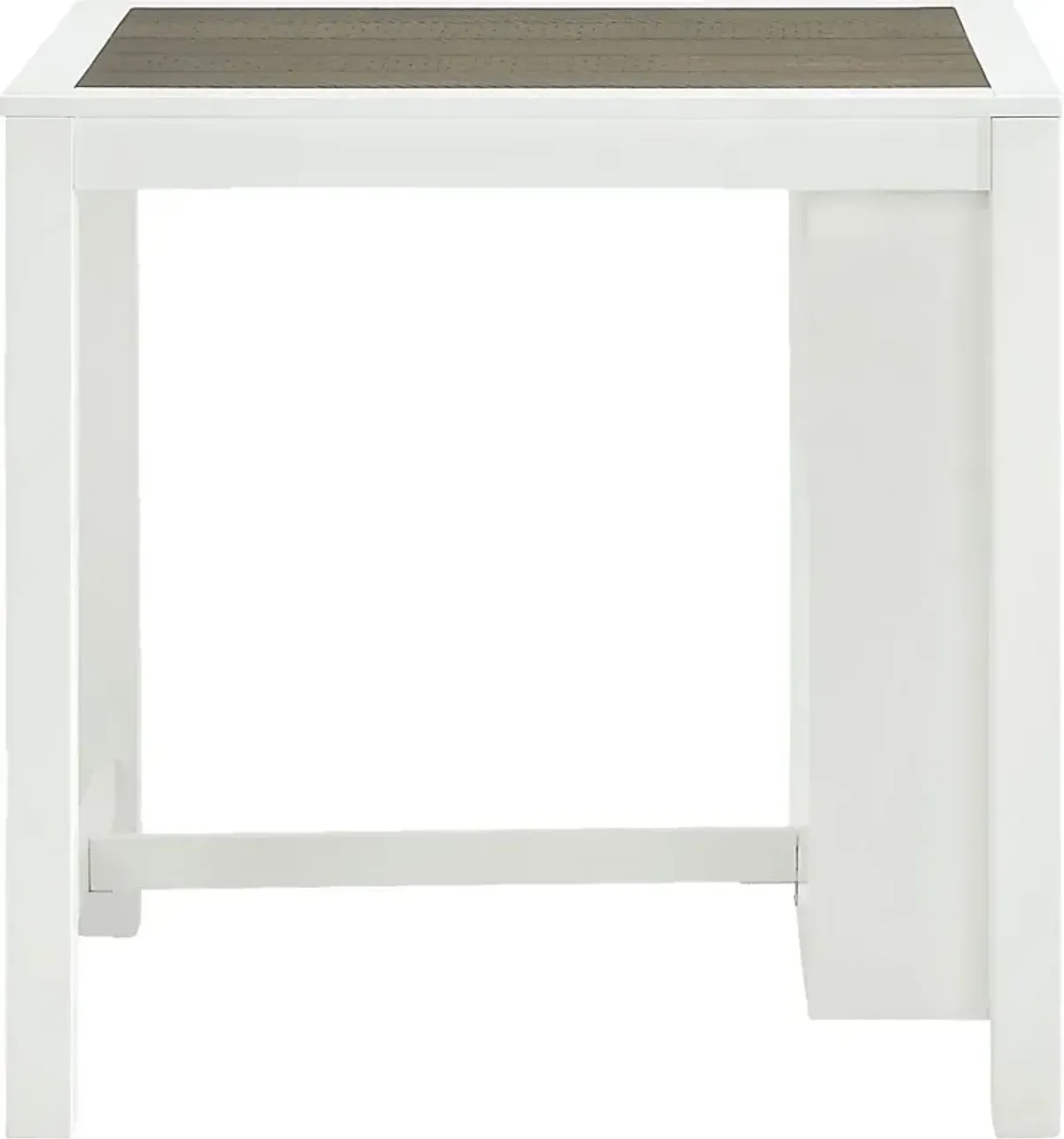 Asheville Heights White Counter Height Dining Table