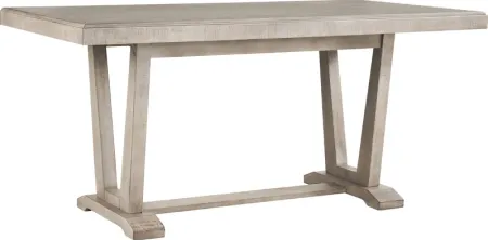 Hill Creek Natural Rectangle Counter Height Dining Table