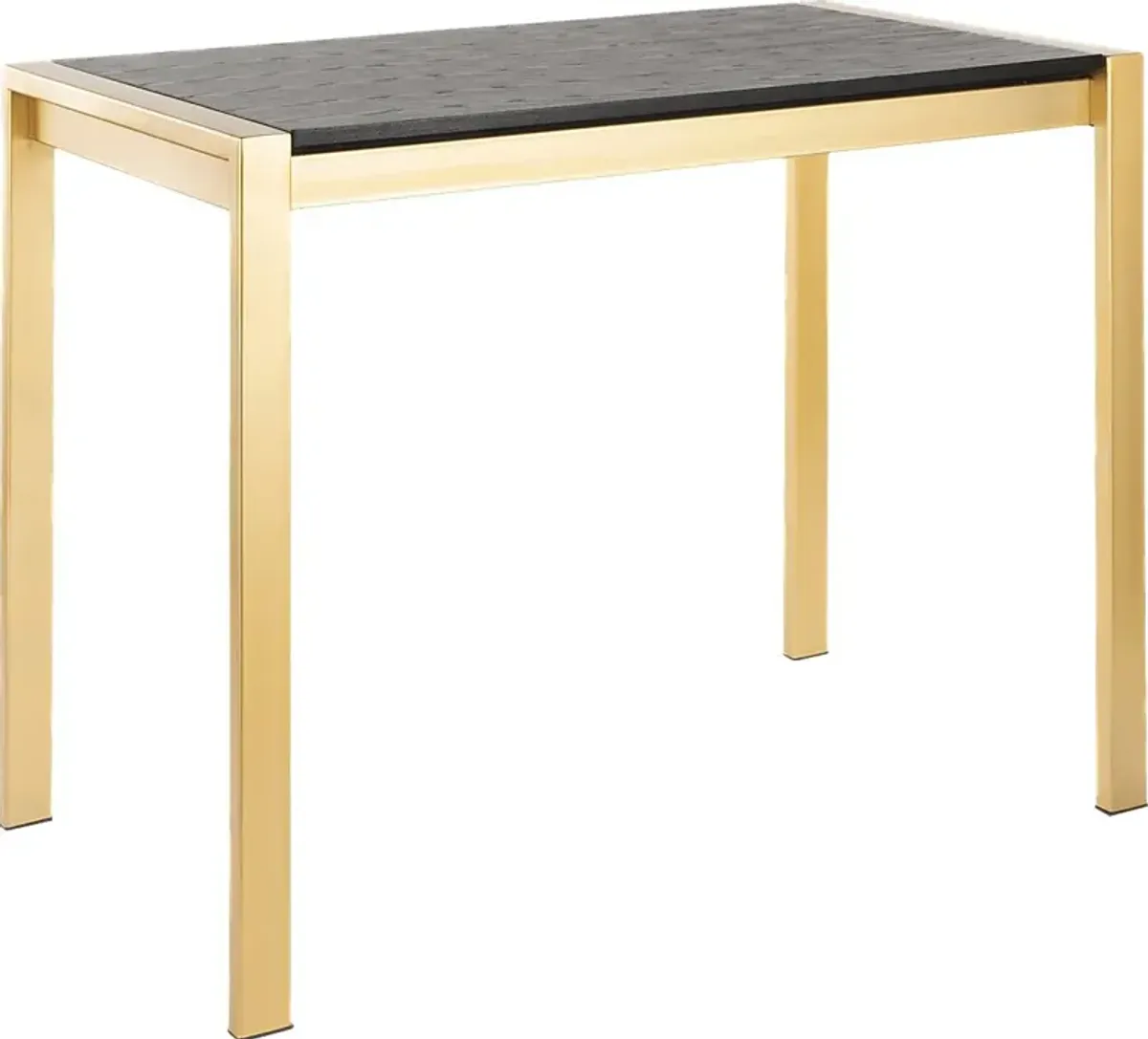 Sora Black Counter Height Dining Table