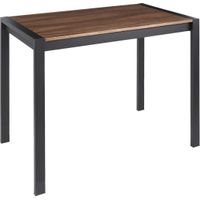 Sora Walnut Counter Height Dining Table