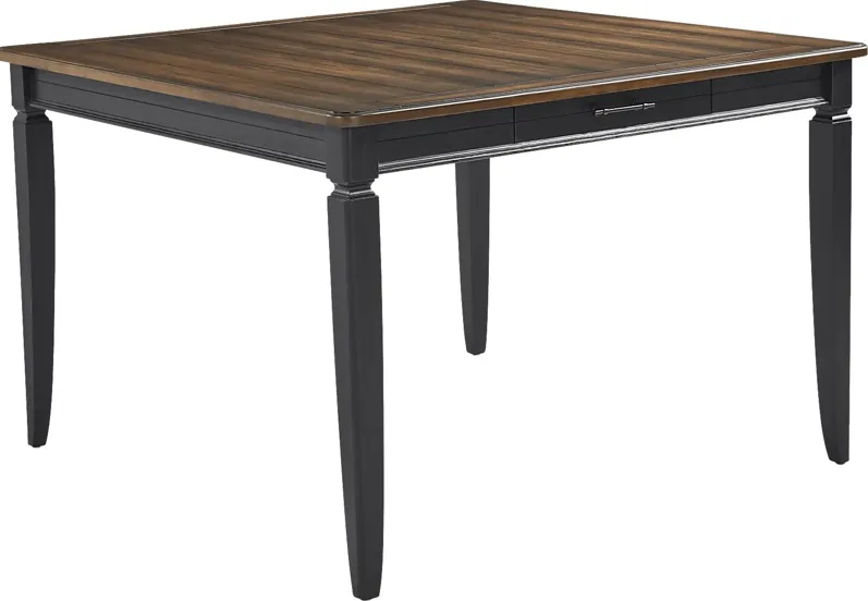 Country Lane Black Counter Height Dining Table