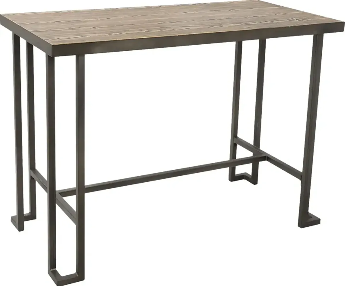 Rutland Brown Counter Height Table