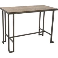 Rutland Brown Counter Height Table