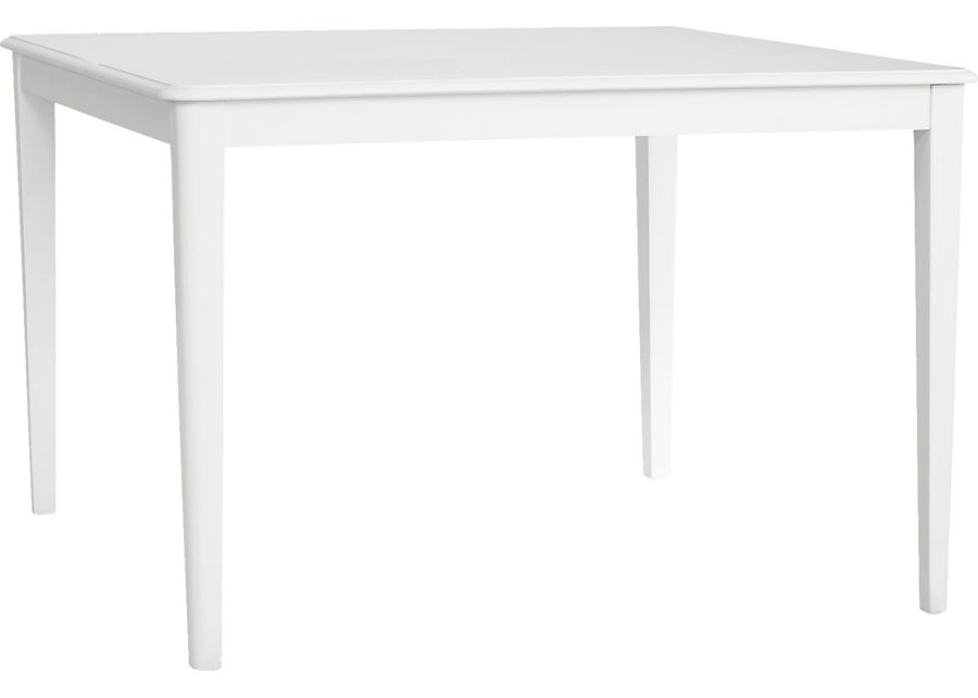 Chesterman White Counter Height Dining Table