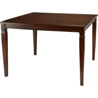 Riverdale Cherry Square Counter Height Dining Table