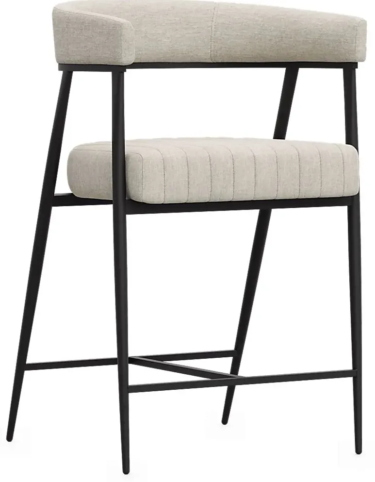 Mathis Cream Counter Height Stool