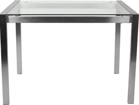 Sora Silver Counter Height Table