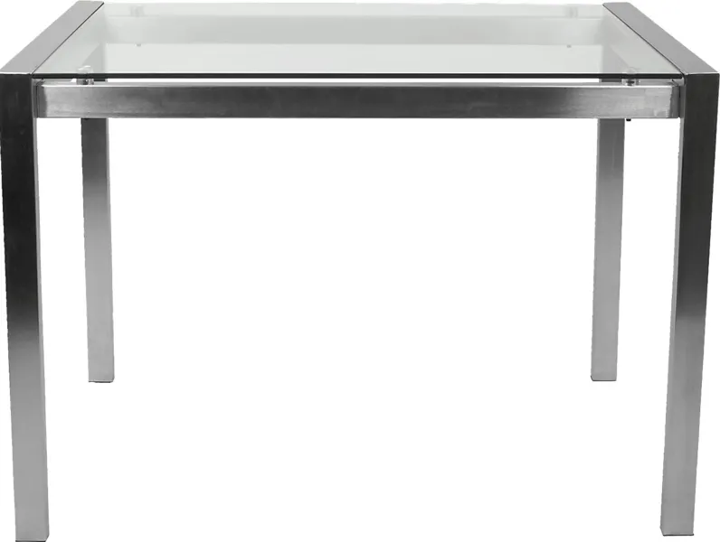 Sora Silver Counter Height Table