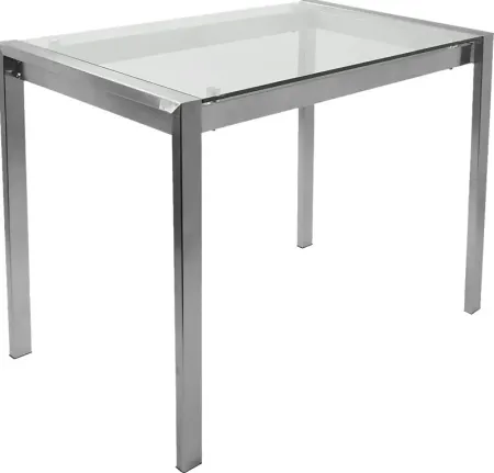 Sora Silver Counter Height Table