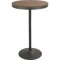 Chaz Gray-Brown Bistro Table
