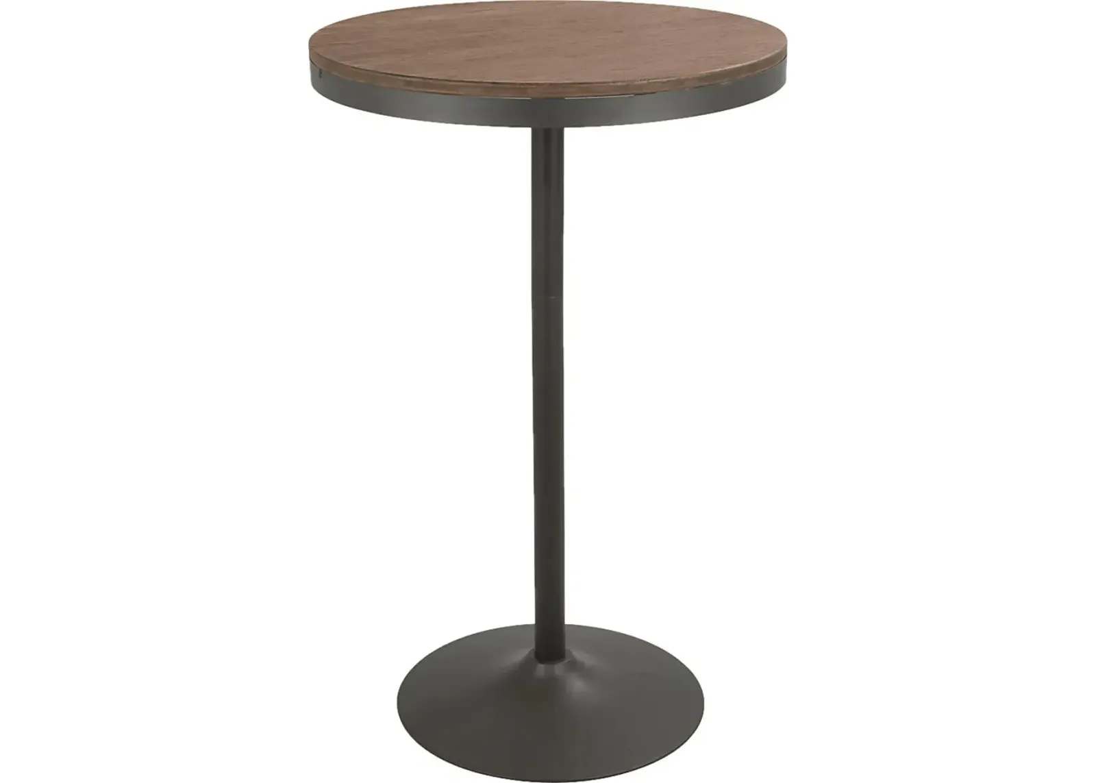 Chaz Gray-Brown Bistro Table