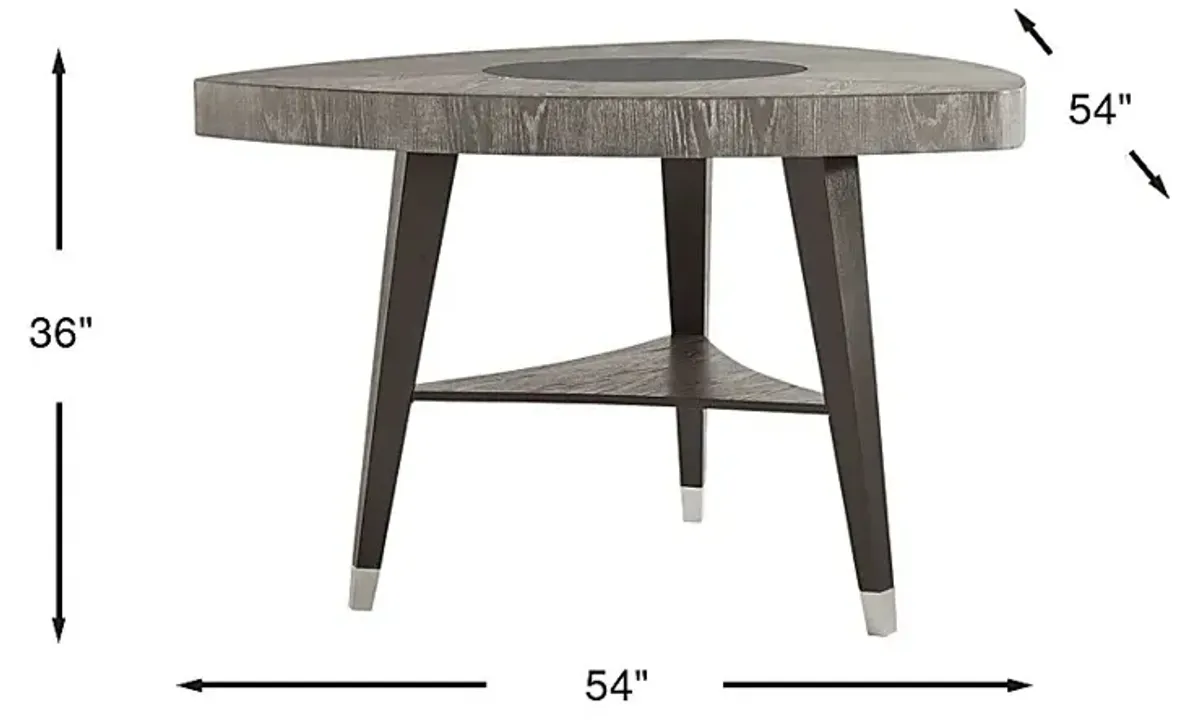 Rosalie Gray Counter Height Table