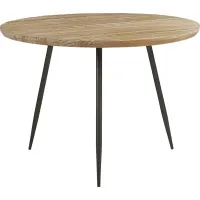 Lonia Natural 42 in. Round Dining Table