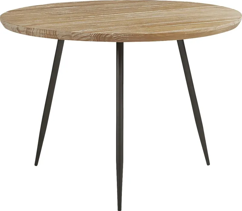 Lonia Natural 42 in. Round Dining Table