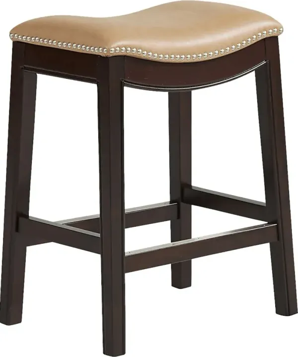 Samford Camel Counter Height Stool