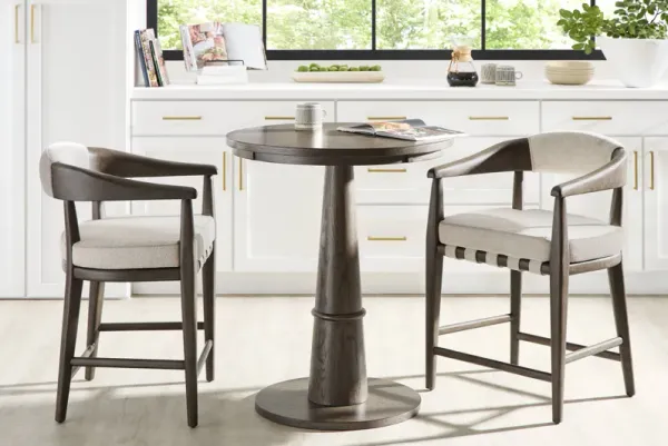 Avellino Brown 3 Pc Counter Height Dining Room