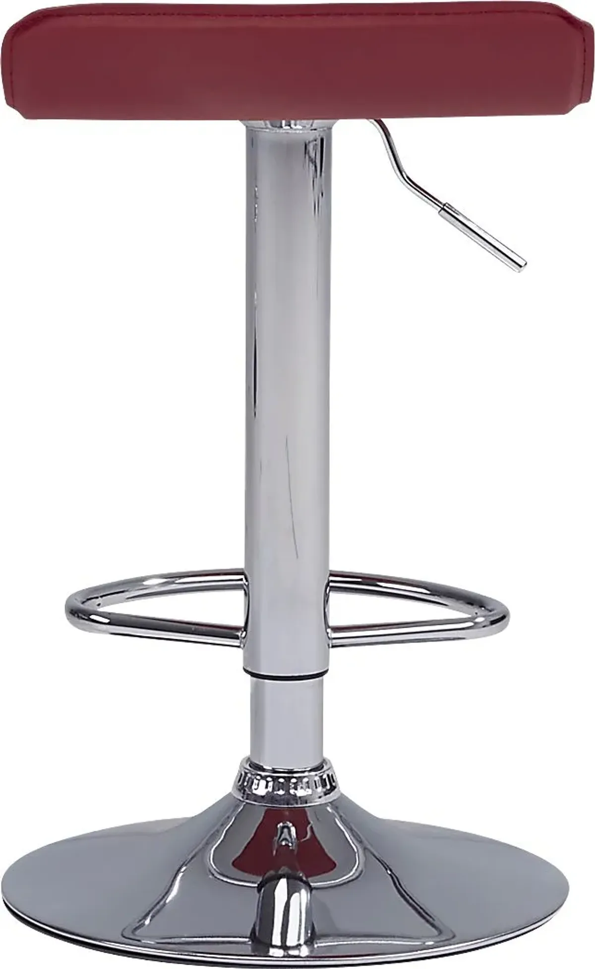 Searcy Platinum 3 Pc Bar Set with Red Stools