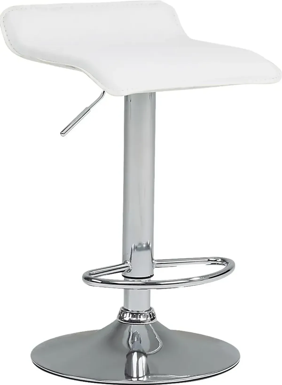 Searcy Platinum 3 Pc Bar Set with White Stools