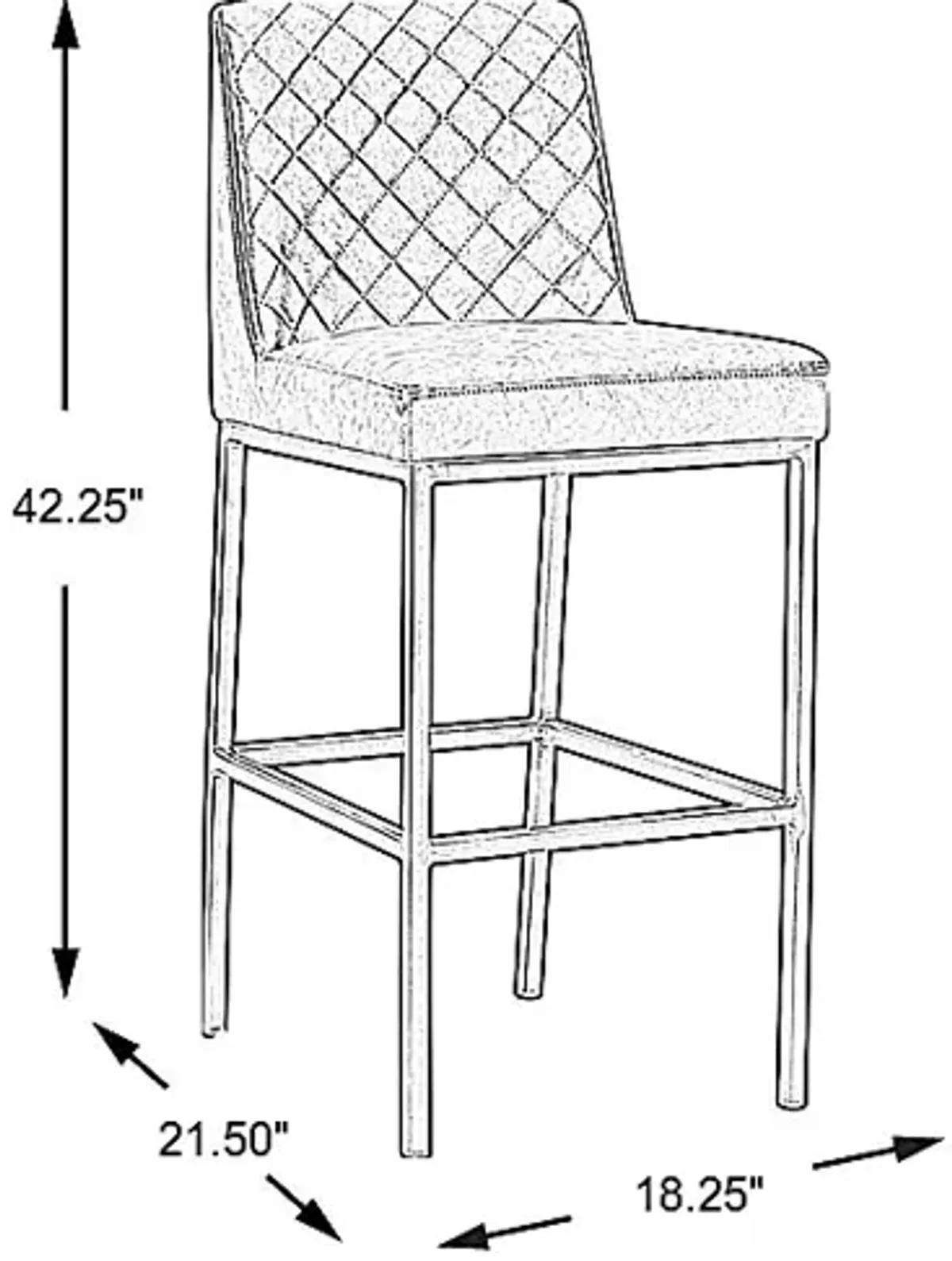 Downsview Camel Barstool