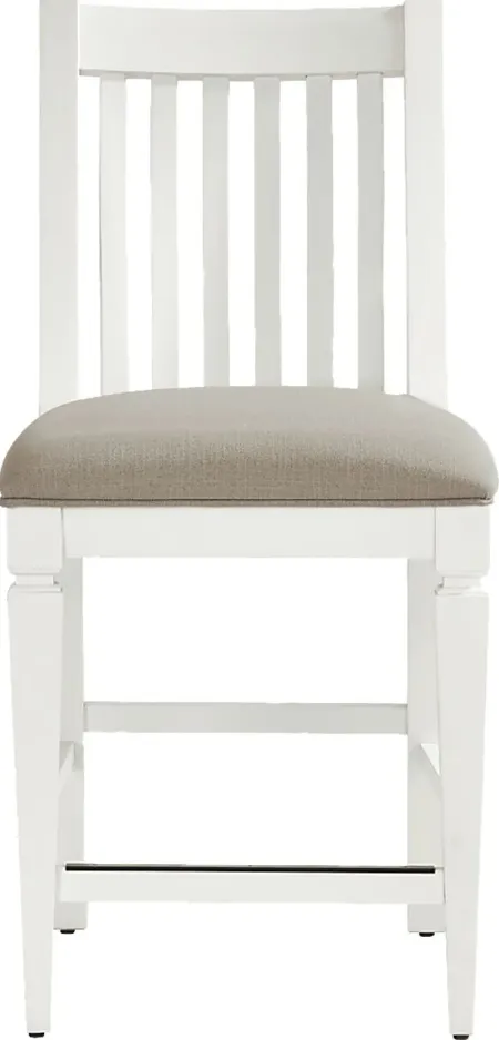Shorewood White Counter Height Chair