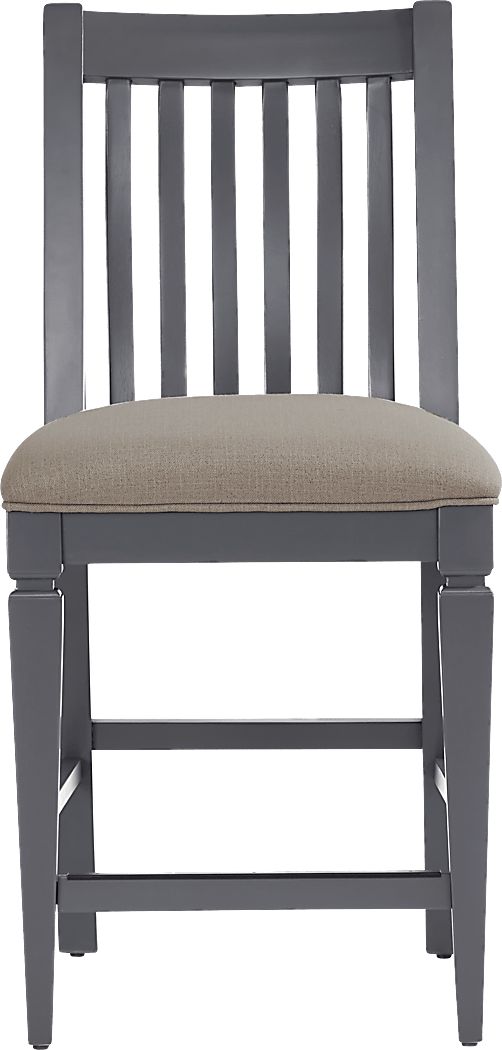 Cindy Crawford Home Shorewood Gray Counter Height Chair