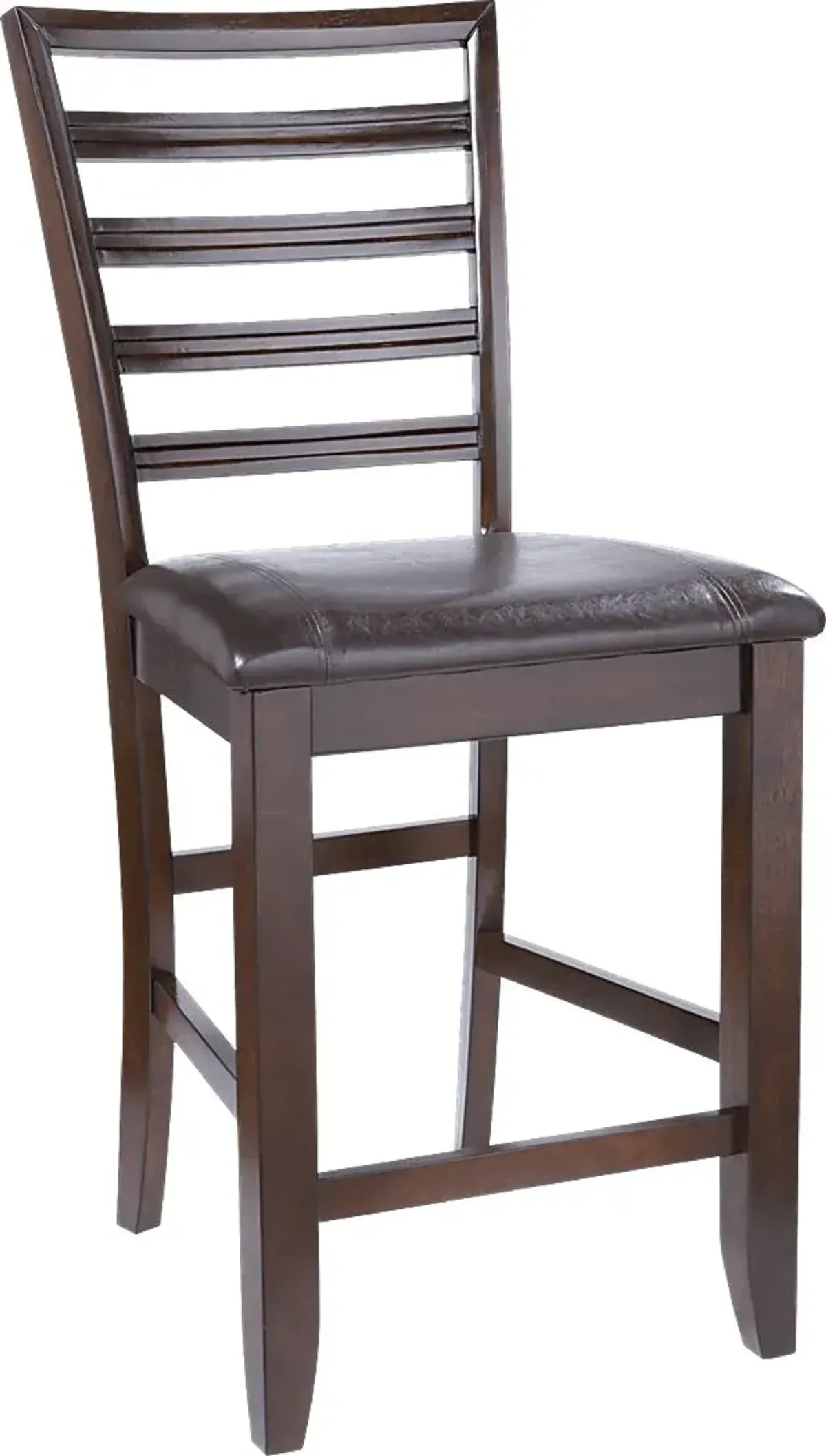 Adelson Chocolate Counter Height Stool