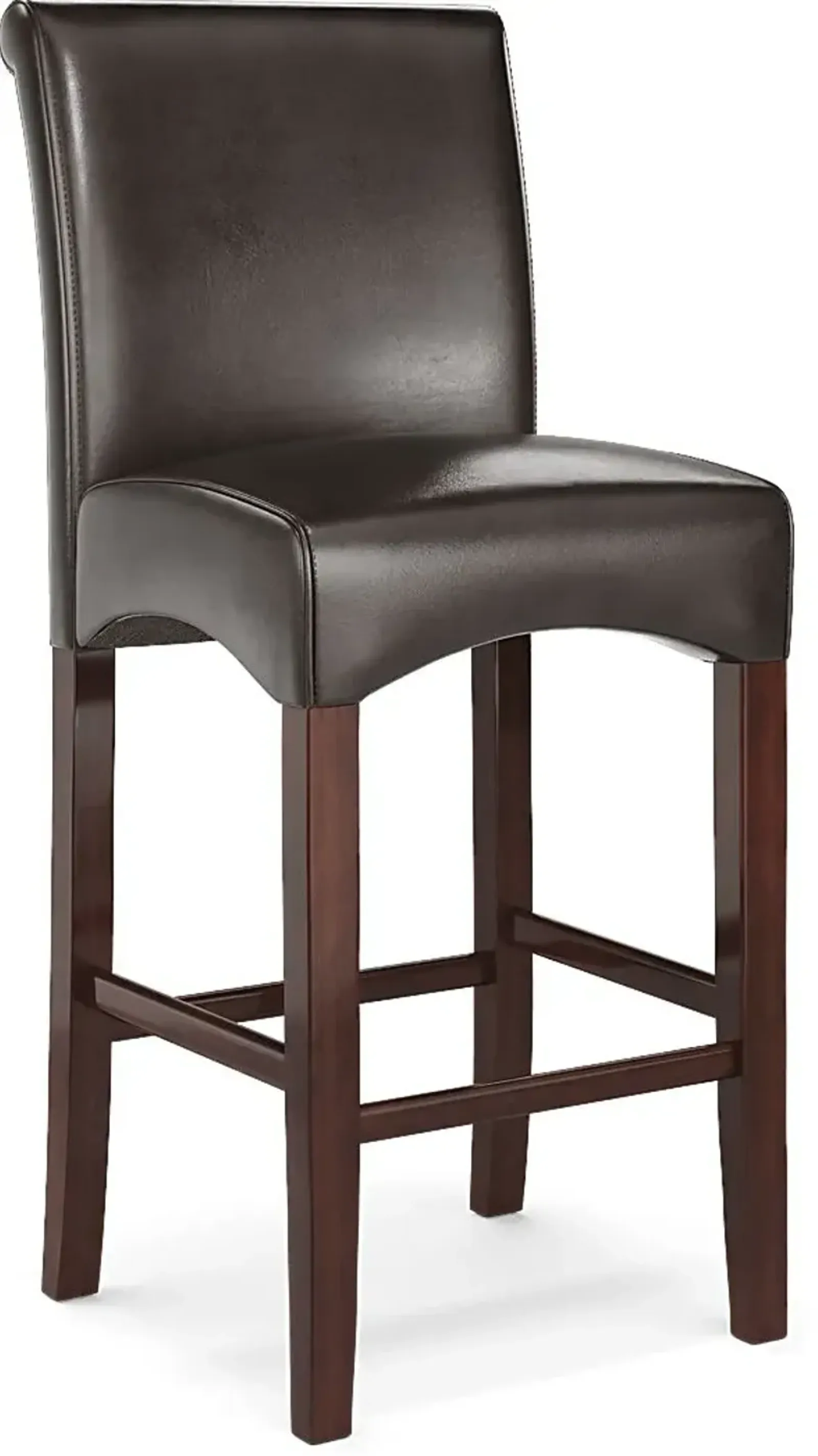 Watercolor Brown Barstool