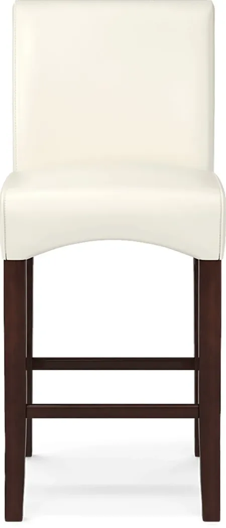 Watercolor Ivory Barstool