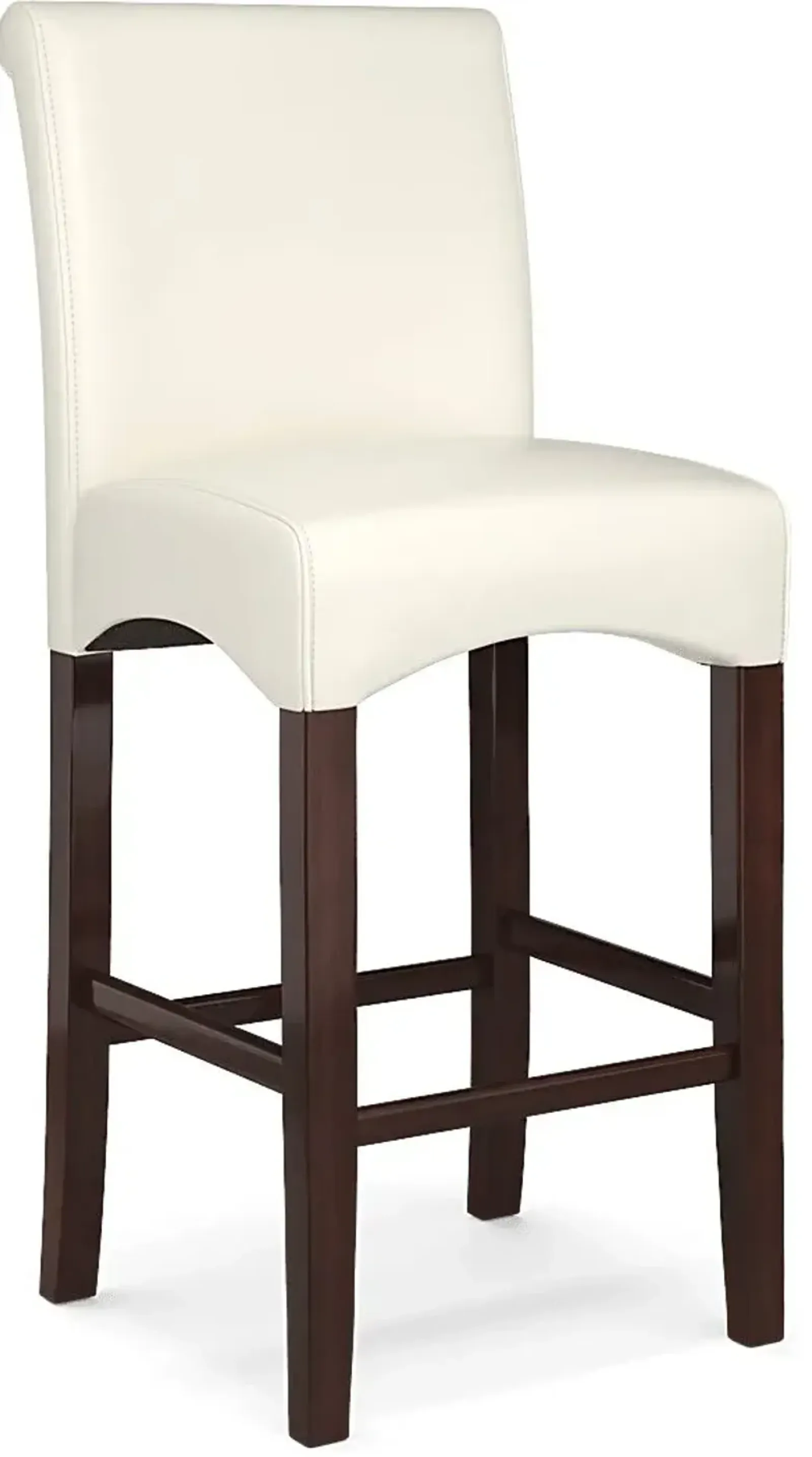 Watercolor Ivory Barstool