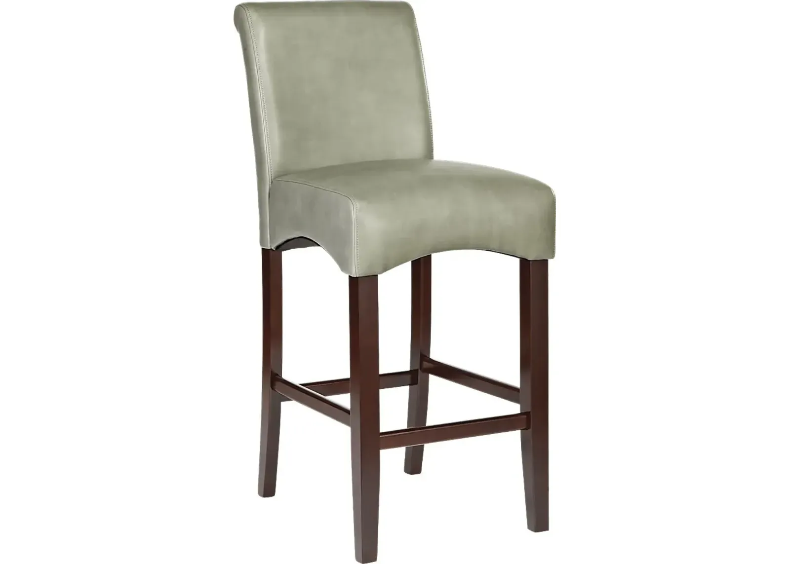 Watercolor Green Barstool