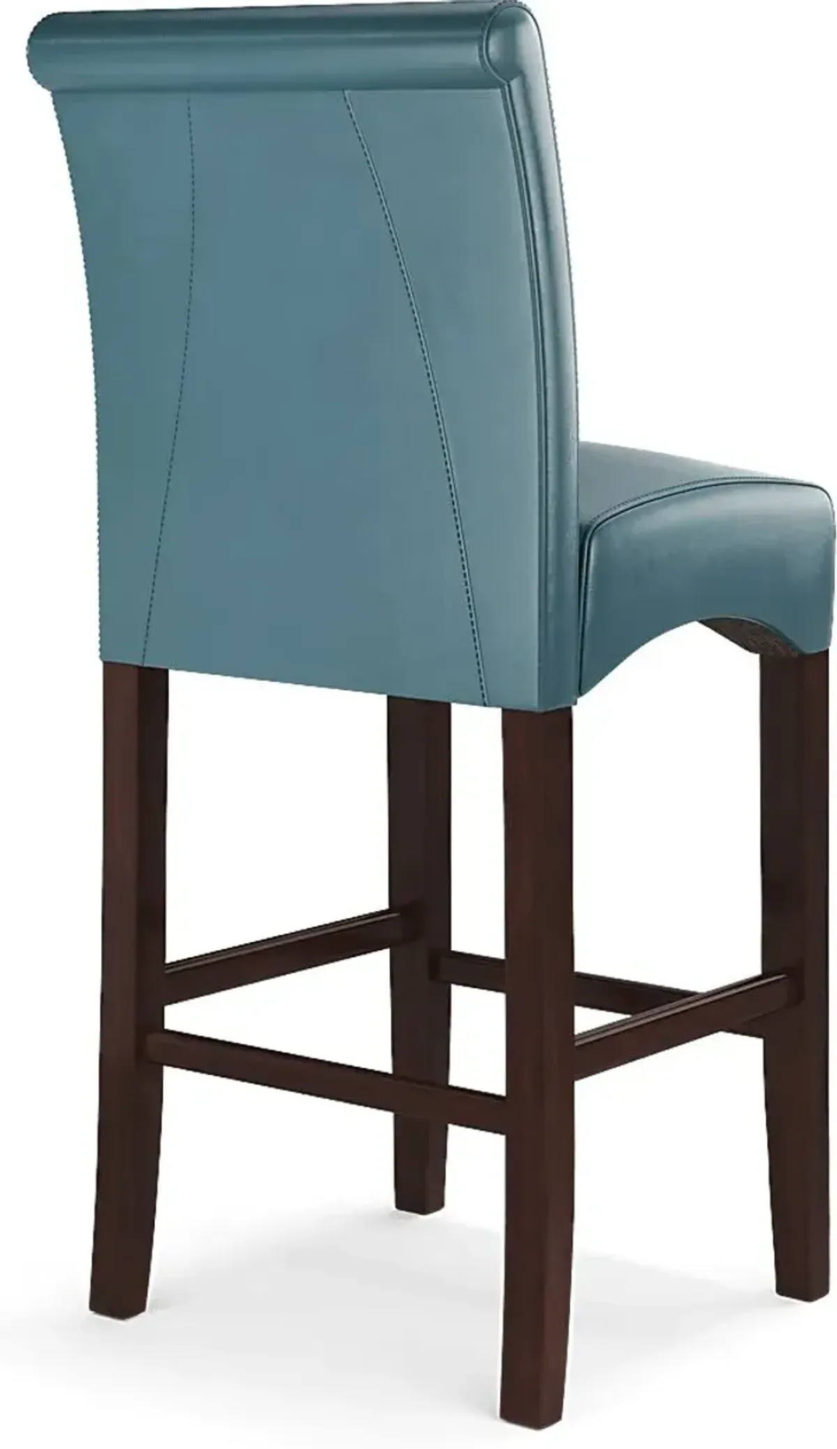 Watercolor Aqua Barstool