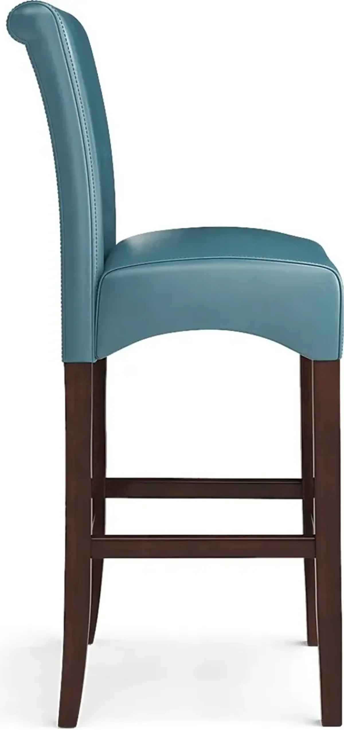 Watercolor Aqua Barstool