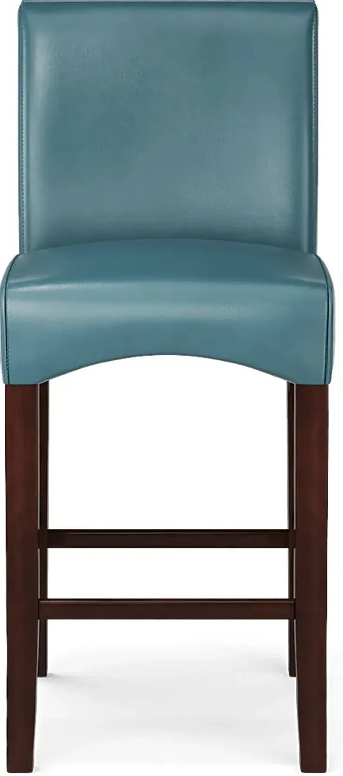 Watercolor Aqua Barstool