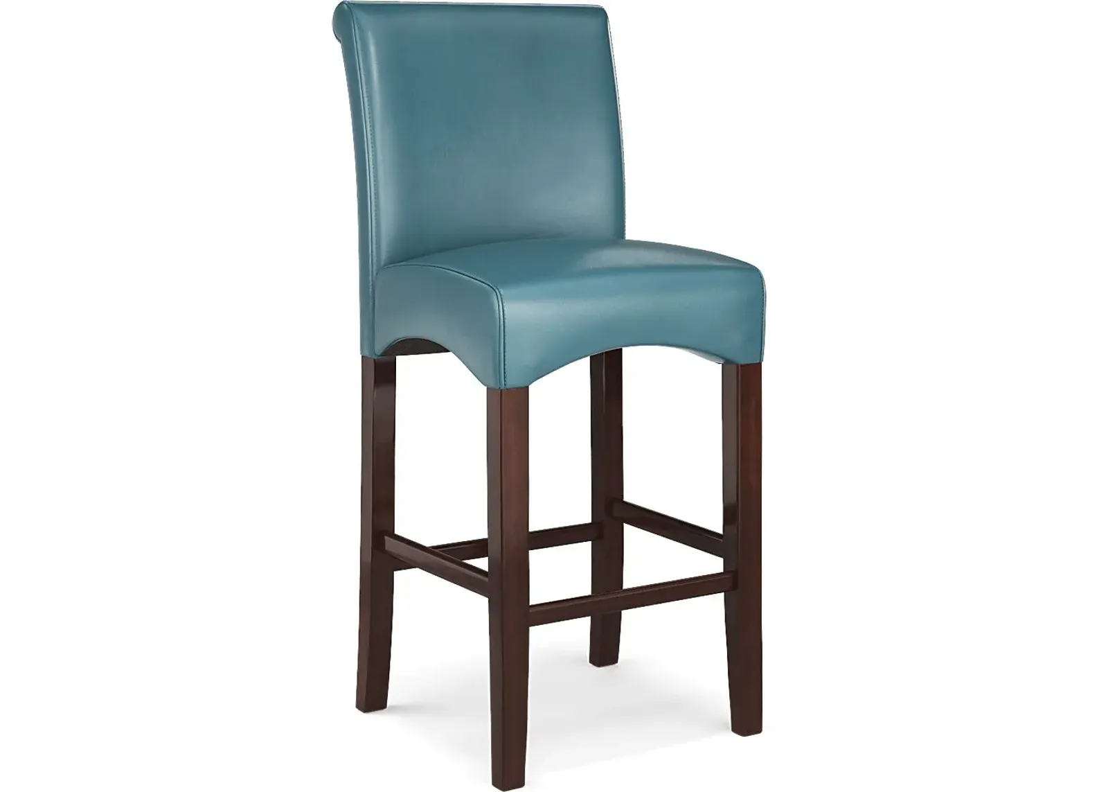 Watercolor Aqua Barstool