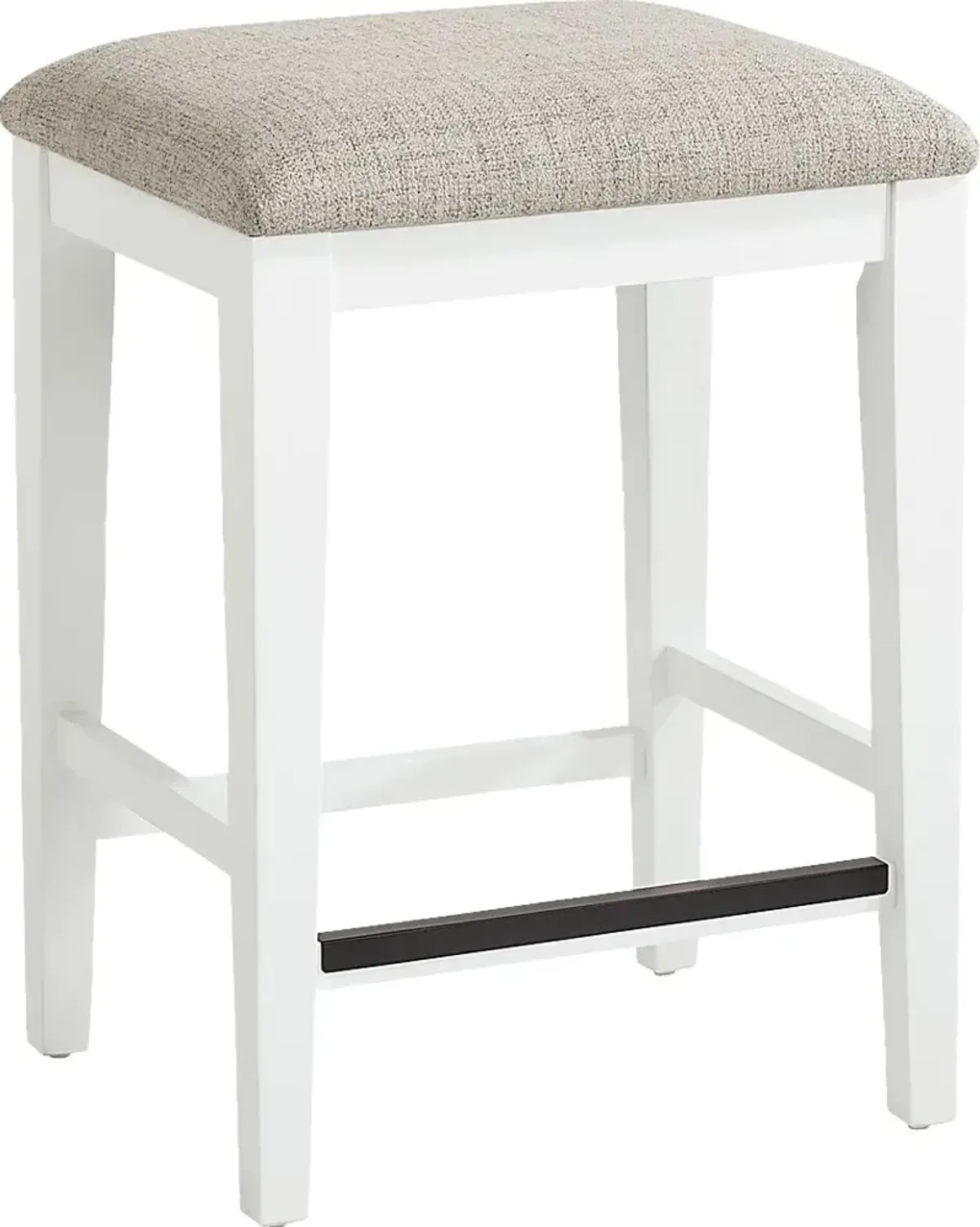 Asheville Heights Brown Upholstered Counter Height Stool