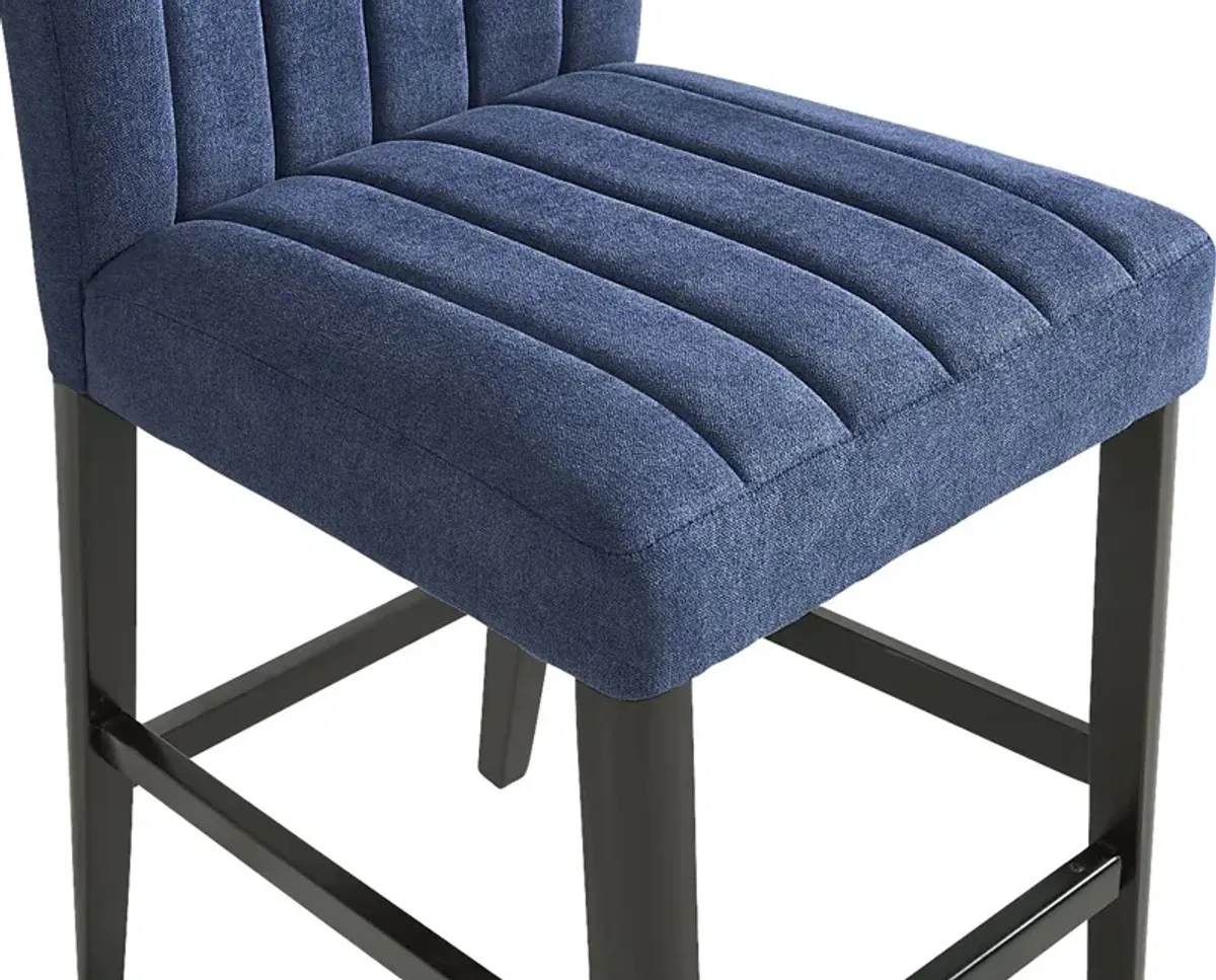 Jarvis Blue Counter Stool