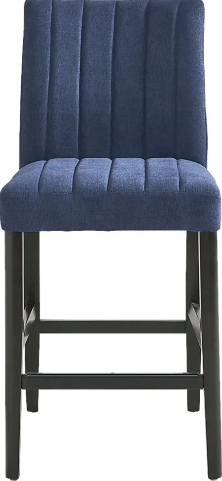 Jarvis Blue Counter Stool