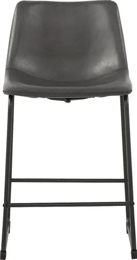 Barcroft Gray Counter Height Stool