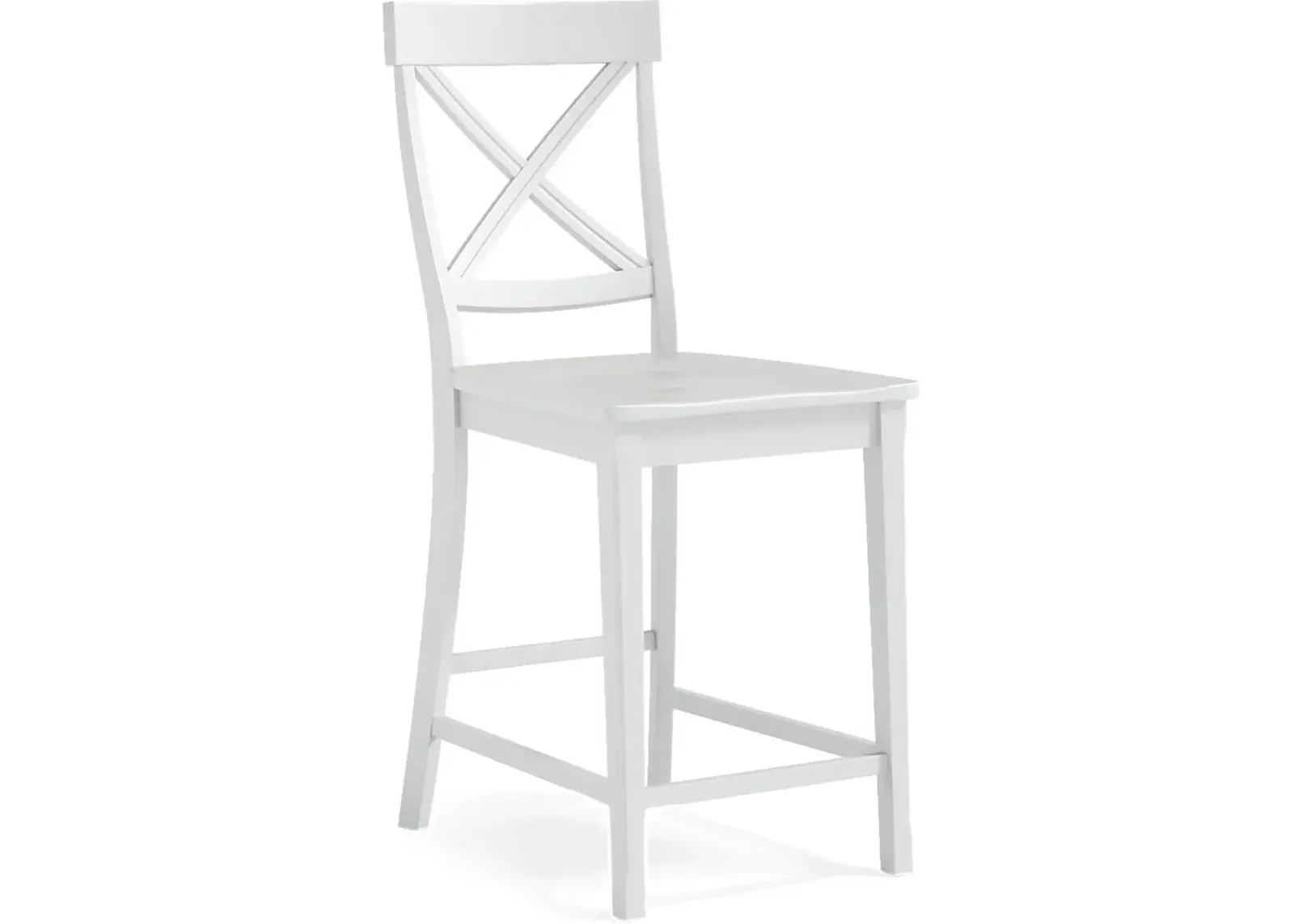 Brynwood White Counter Height Stool