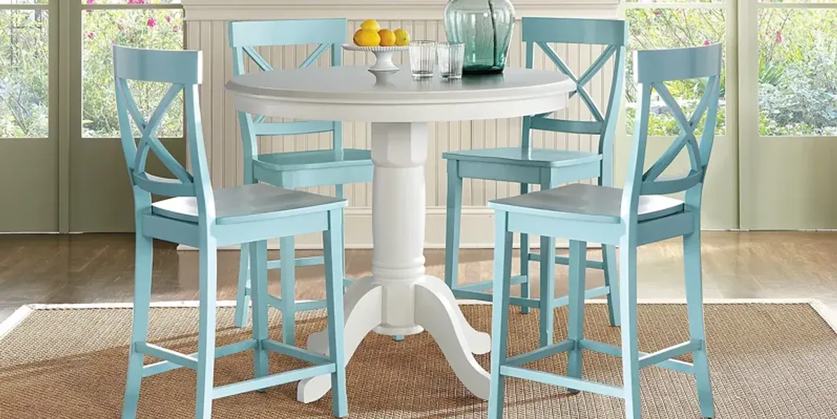 Brynwood Blue Counter Height Stool