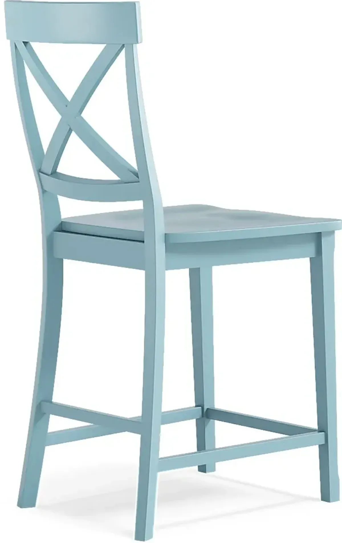 Brynwood Blue Counter Height Stool