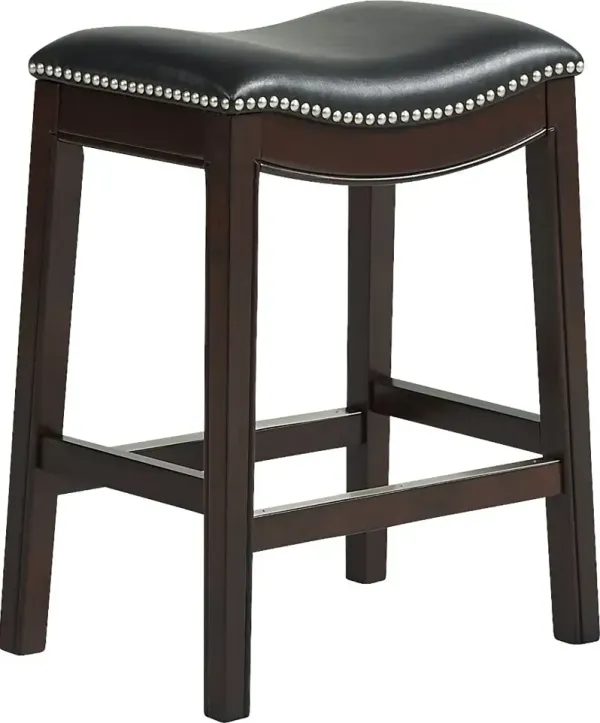 Samford Black Counter Height Stool