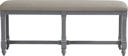 Shorewood Gray Counter Height Bench