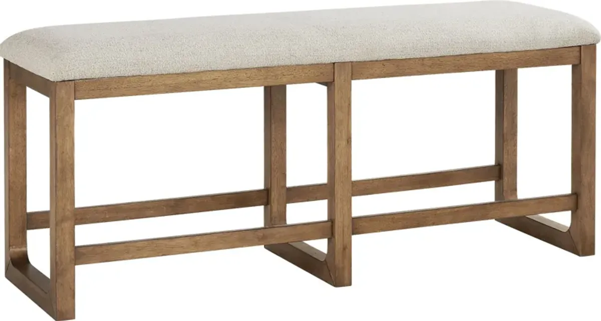 Holden Brown Counter Height Dining Bench