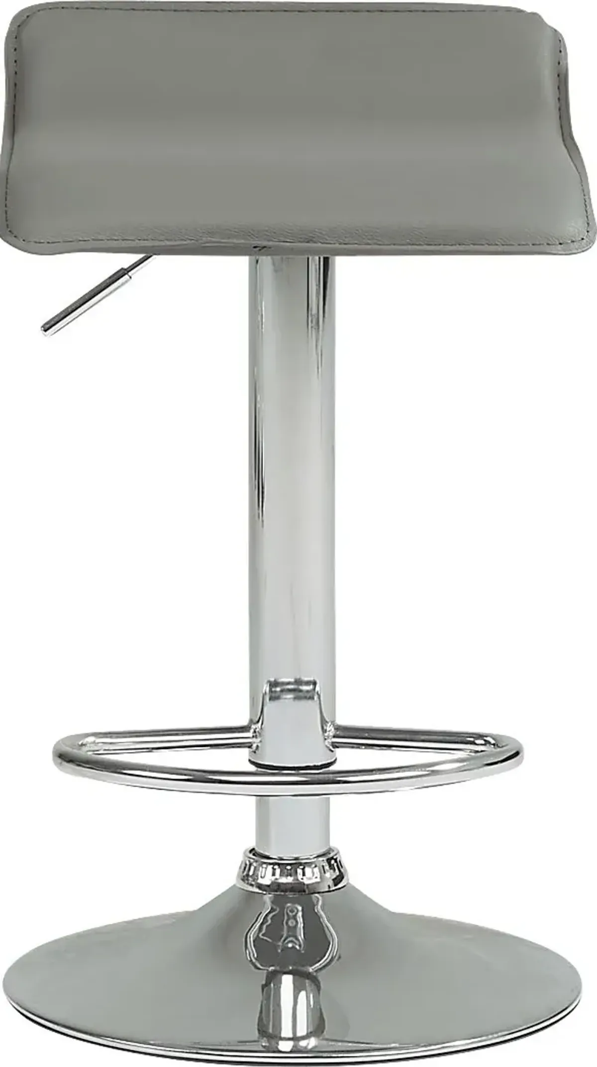 Carey Hills Gray Adjustable Barstool