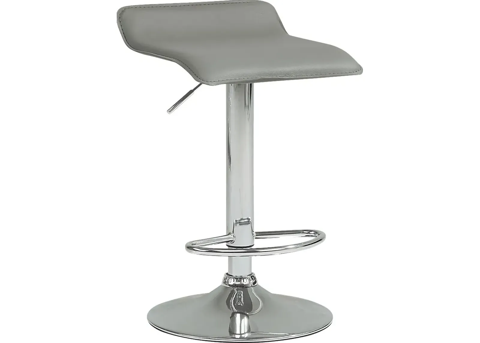 Carey Hills Gray Adjustable Barstool