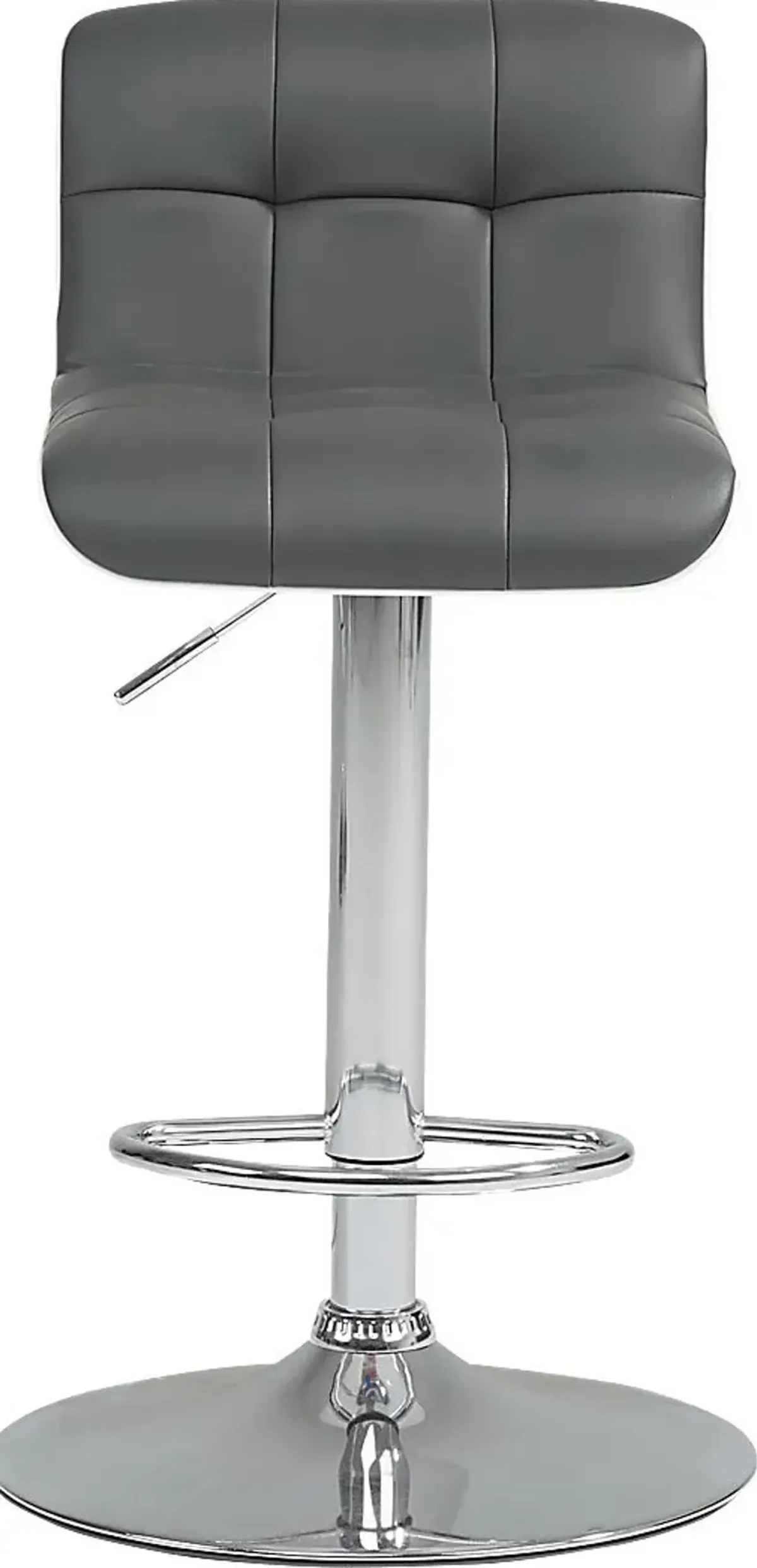 Falsley Gray Adjustable Barstool